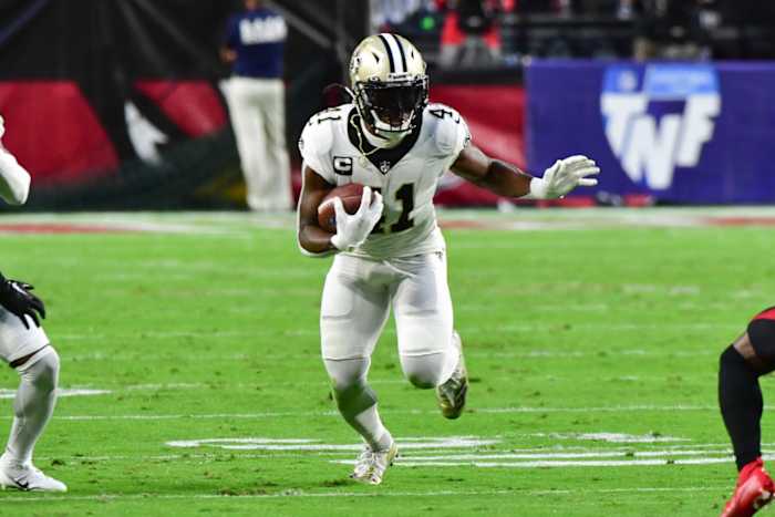 Saints running back Alvin Kamara